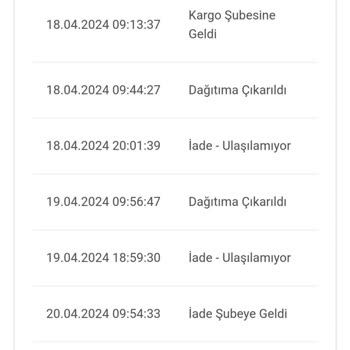 Bir Gün De Kargo İsimli Firma