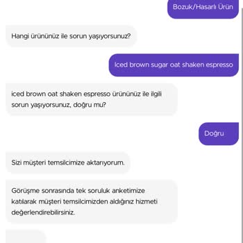 GetirYemek Müşteri Temsilcisi İle Bağlanamadım