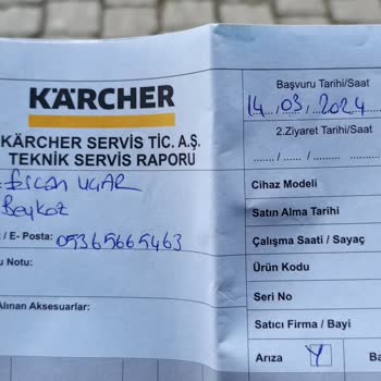 Karcher Oto Yıkama Makinesi