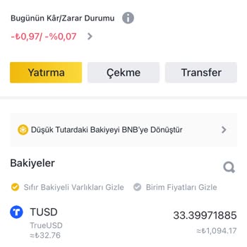 Binance TR Para Çekme Sorunu