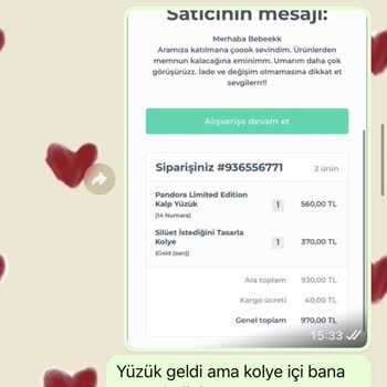 Meryjew Paramı Ödediğim Halde Ürünüm Gönderilmedi