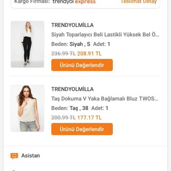 Trendyolmilla İademi Yanlış Tutarla Gönderdiler