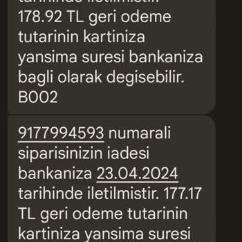 Trendyolmilla İademi Yanlış Tutarla Gönderdiler