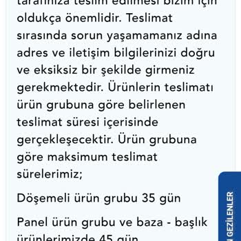 İstikbal Mobilyanın Görseldeki Ürünü Göndermemesi