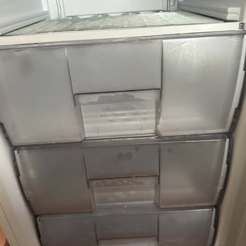 Arçelik 2043mb Derin Dondurucu Parça Raf Kapak Eksikliği