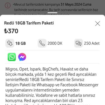 Vodafone Fahiş Fiyat Artışı