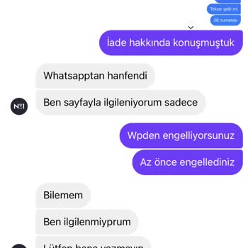 No1step Parasını Alıp Göndermedikleri Ürünün Para İadesini Yapmıyorlar