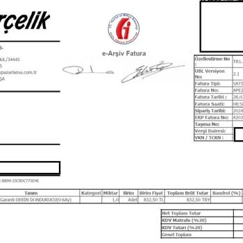 Arçelik Ek Garanti Sorunu