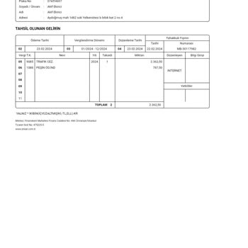 Gelir İdaresi Başkanlığı Ceza Ödemesi Düzeltilmesi