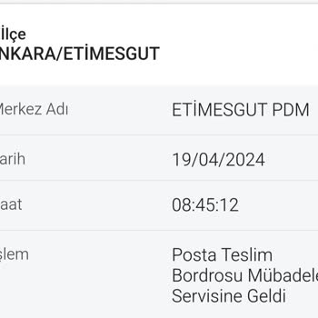 PTT Kargo Etimesgut PTT Pasaportumu 5 Gündür Teslim Etmedi.
