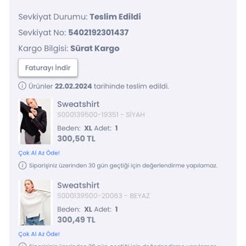 LCW Tarafından Mağdur Oldum, Yanlış Ürün Ve Ücret İadesi Sıkıntısı