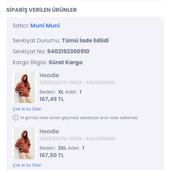 LCW Tarafından Mağdur Oldum, Yanlış Ürün Ve Ücret İadesi Sıkıntısı