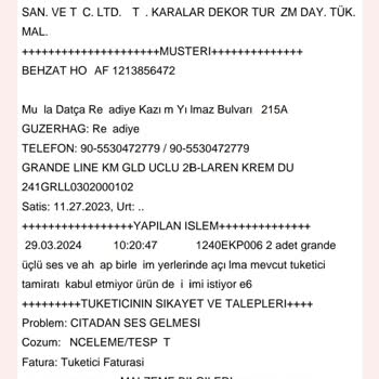 Mondi Home Ayıplı Ürün Satıyor