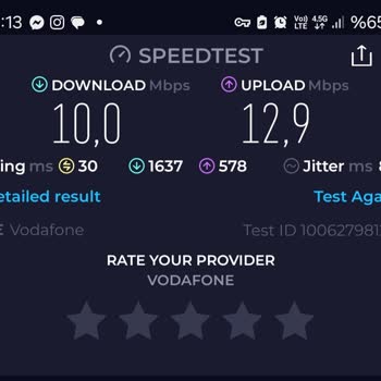 Vodafone 4G Hız Düşüklüğü