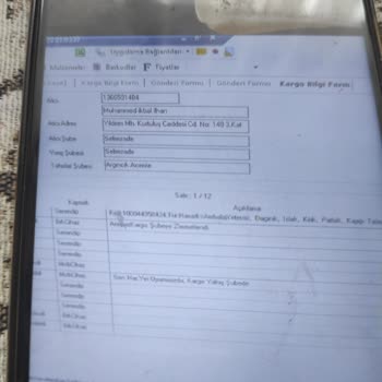 Sürat Kargo Bursa Yıldırım Selimzade Şubesi Kargomu Kaybetti