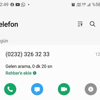0232 326 32 33 0232 326 3233 Tarafından Arandım