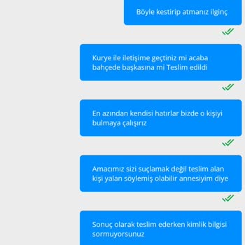 Çiçek Sepeti Sipariş. Yanlış Kişilere Teslim Edildi Mağdur Ediliyoruz!