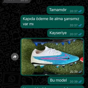 Kalyon Spor Alakasız Ürün Gönderimi.