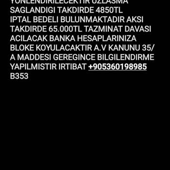 Soydansmnlk Bu Uyarı Geldi