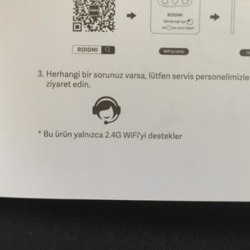 Rodmi Robot Süpürge Yeni Modemlerle (5G) Uyumsuz. Telefona Bağlanamıyor
