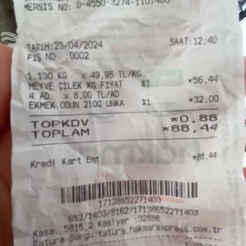 Hakmar Express Etiket Ve Kasa Fiyat Farkı