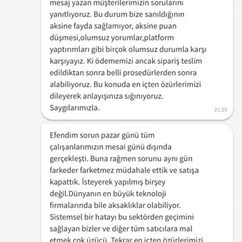 Trendyol Satıcılarının Yalan Ve Yanlış Beyanı...