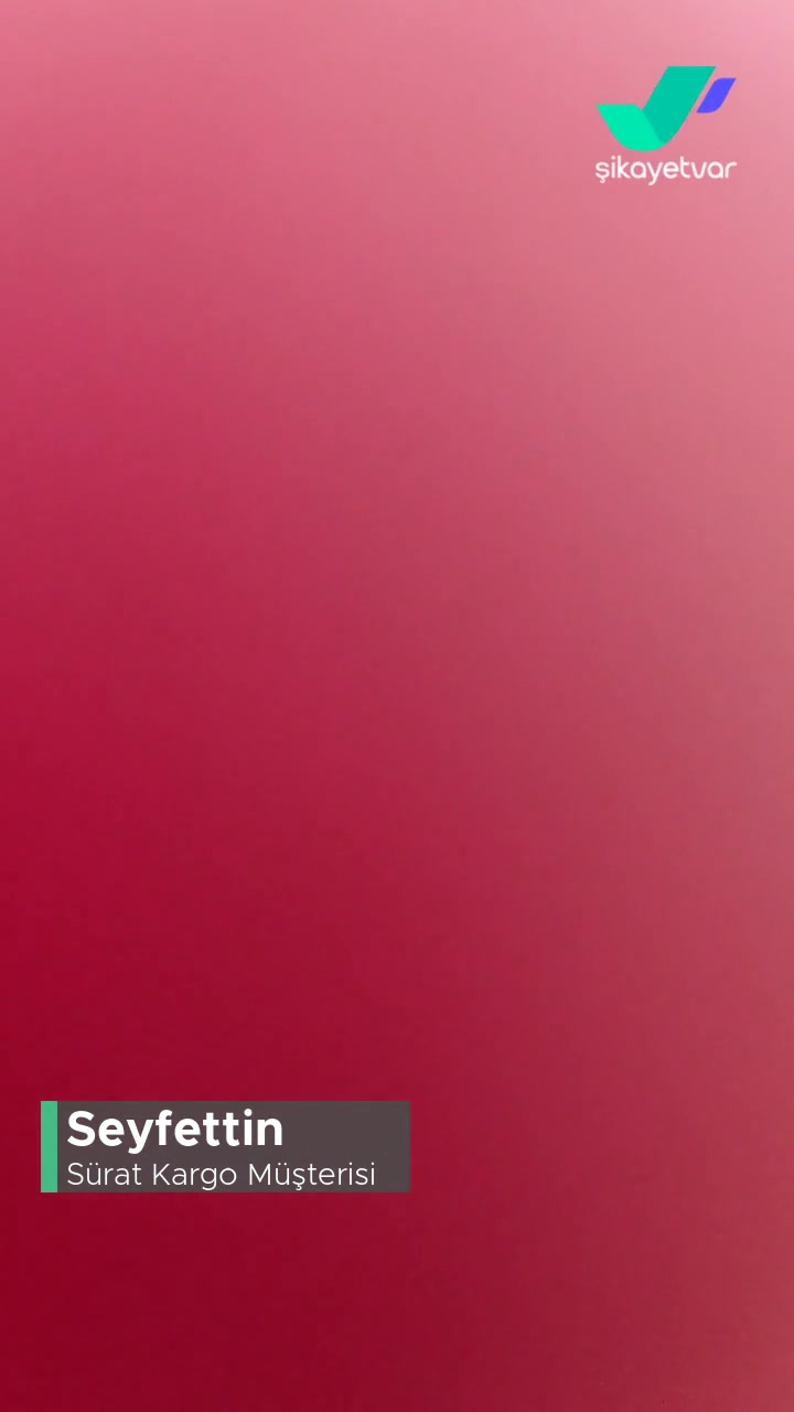 Sürat Kargo, Kargo Getirmeme Ve Aramamaları! videonun kapak resmi