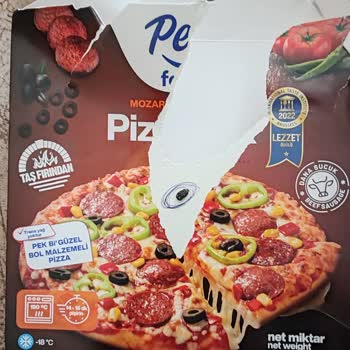 PekFood Pizza Ve Zeytin Çekirdeği Mükemmelliği!