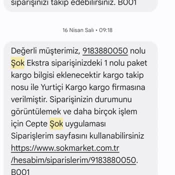 Şok Market Online Ürünlerinde Geç Teslimat