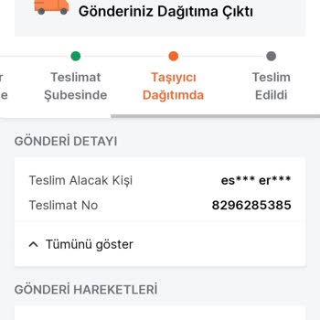 Trendyol Express Aldığım Ürün 2 Haftadır Kargoda Teslim Edilmiyor