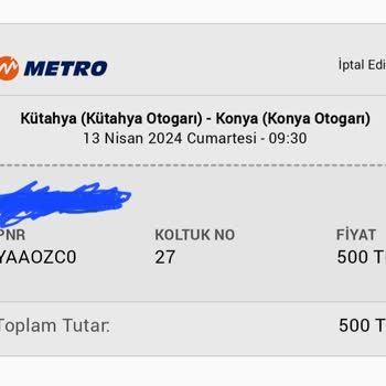 Metro Turizminin Mağdur Etmesi