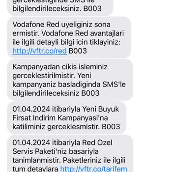 Vodafone Usulsüz Paket Yenileme