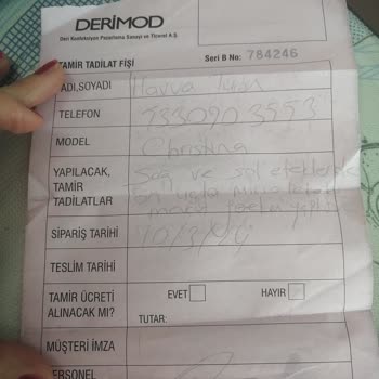 Derimod Müşteri Hizmetlerinin Yetersizliği