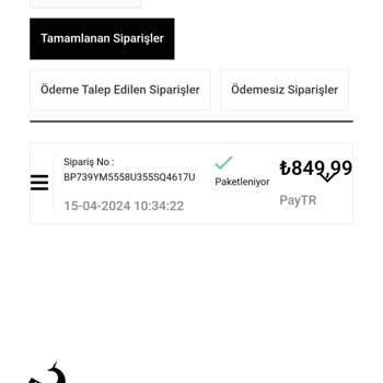 BenimPabucum Olmayan Ürün Paketleniyor Gözüküyor.