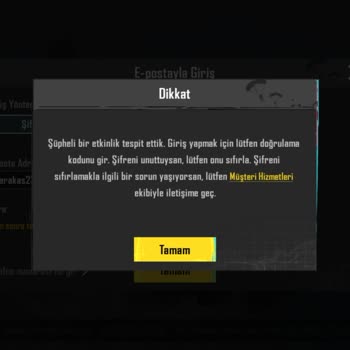 PUBG Hesap Erişim Sorunu Ve Çözüm Talebi