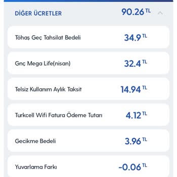 Turkcell Fatura Ücret Ekleme