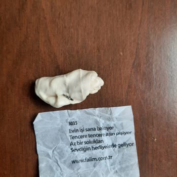 Falım Sakızından Metal Çıkması