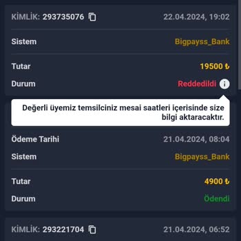 Vizyonbet Param Hakkında Verilmedi?