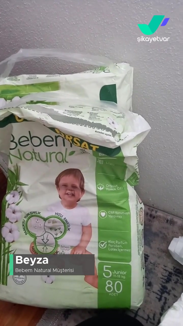 Bebem Natural Bezde Ürün Hatası! videonun kapak resmi