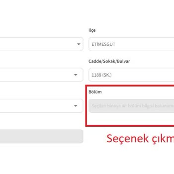 Gelir İdaresi Başkanlığı Konut Vergisi Beyan Oluşturma Ekranı Veri Giriş Sorunu