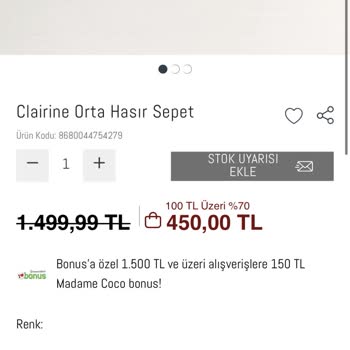 Madame Coco'nun Siparişi Yanlış Gönderip Müşteriyi Mağdur Etmesi