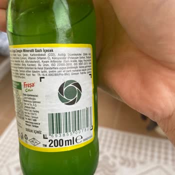 Freşa Limonlu Maden Suyu