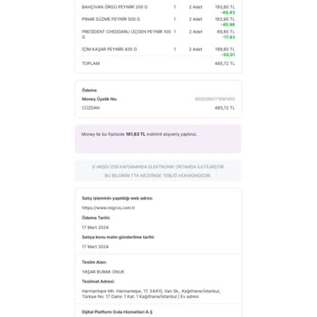 Bahçıvan Kapalı Paket Peynirin Küflenmesi