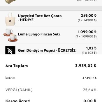 Nespresso Eksik Teslimat Sorunlu İletişim