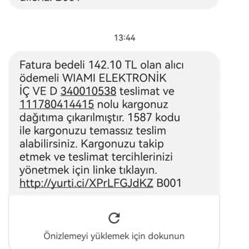 Wiami Haksız Bir Şekilde Kargo Ücreti Ödetti