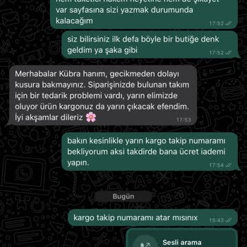 İdil Mulhan Butik Asla Ürünleri Yollamıyor