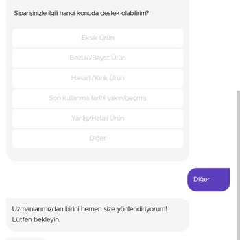 Getir Tarihi Geçmiş Ürün Gönderiyor!