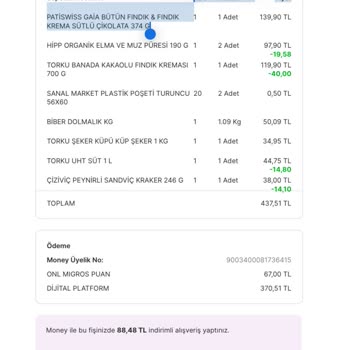 Patiswiss Gaia Bütün Fındık & Fındık Krema Sütlü Çikolata