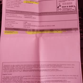 Türk Hava Yolları Mağdur Etti.