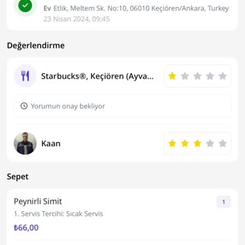 Starbucks Online Siparişte Sürekli Yanlış Kahveye Gönderiyor